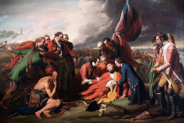 The Death of Wolfe (mk25), Benjamin West